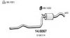 FORD 1018856 Middle Silencer